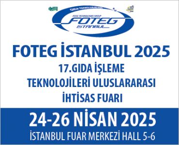 FOTEG  2025  GIDA  İŞLEME  TEKNOLOJİLERİ  İHTİSAS  FUARI 24-26 NİSAN