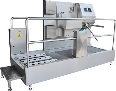 HB-T-2400 / Hygiene Station with Sole Brushing